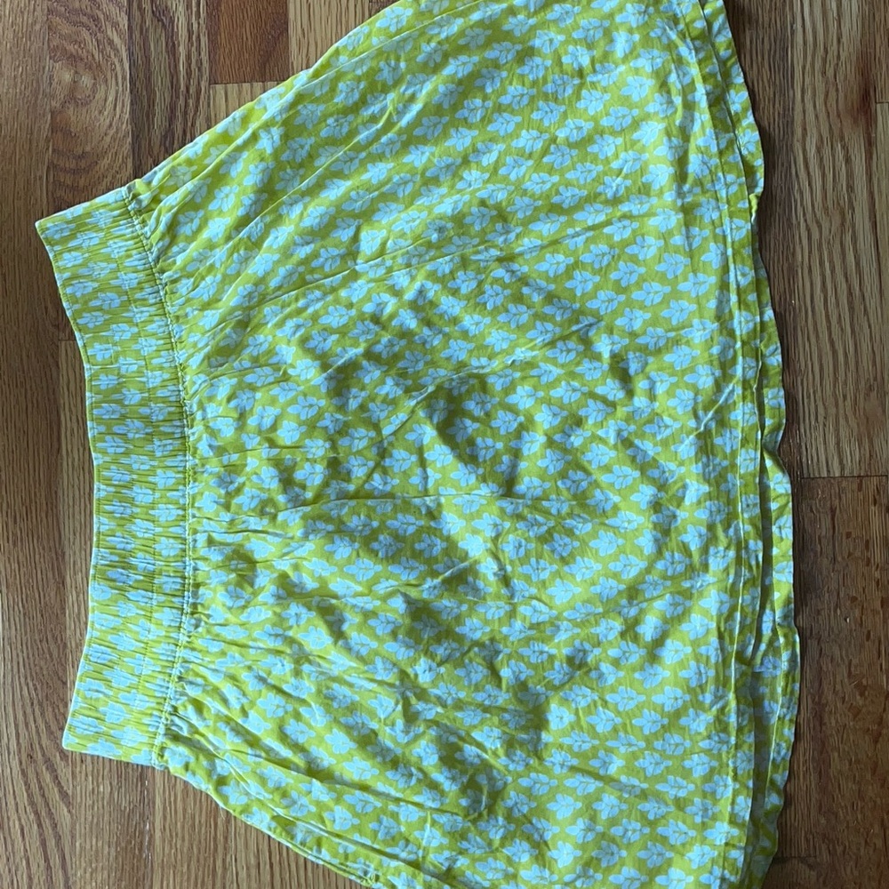 Old Navy Yellow and White Skirt